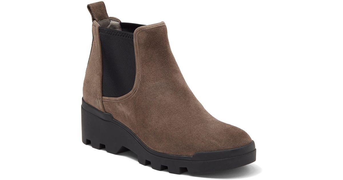 Eileen fisher chelsea wedge bootie sale