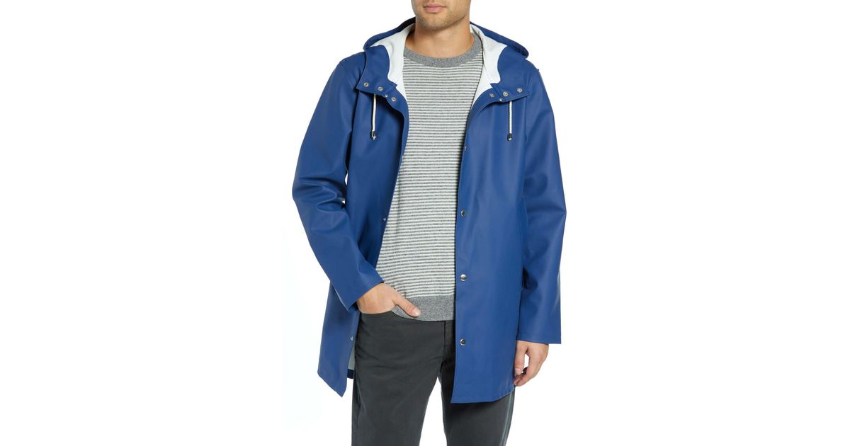 stutterheim stockholm waterproof hooded raincoat