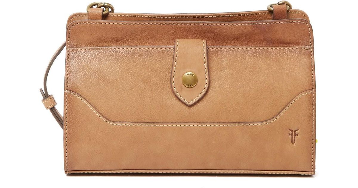 frye crossbody clutch