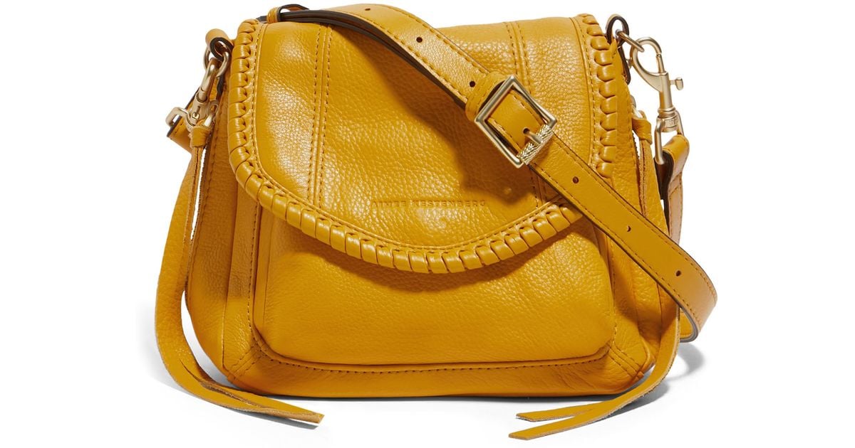Aimee Kestenberg Mini All For Love Convertible Leather Crossbody Bag In