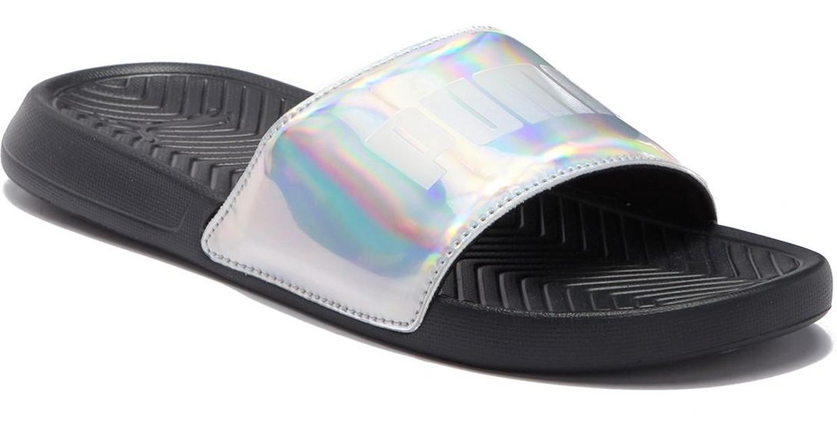 puma chrome slides