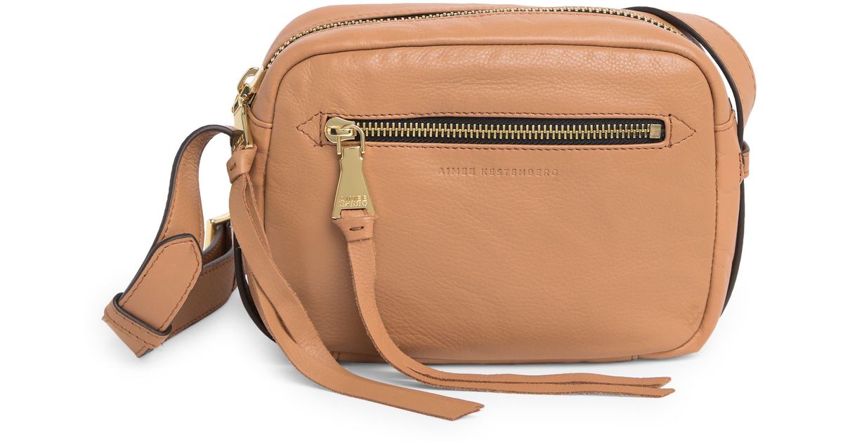 Aimee Kestenberg Leather Camera Crossbody Bag in Brown Lyst
