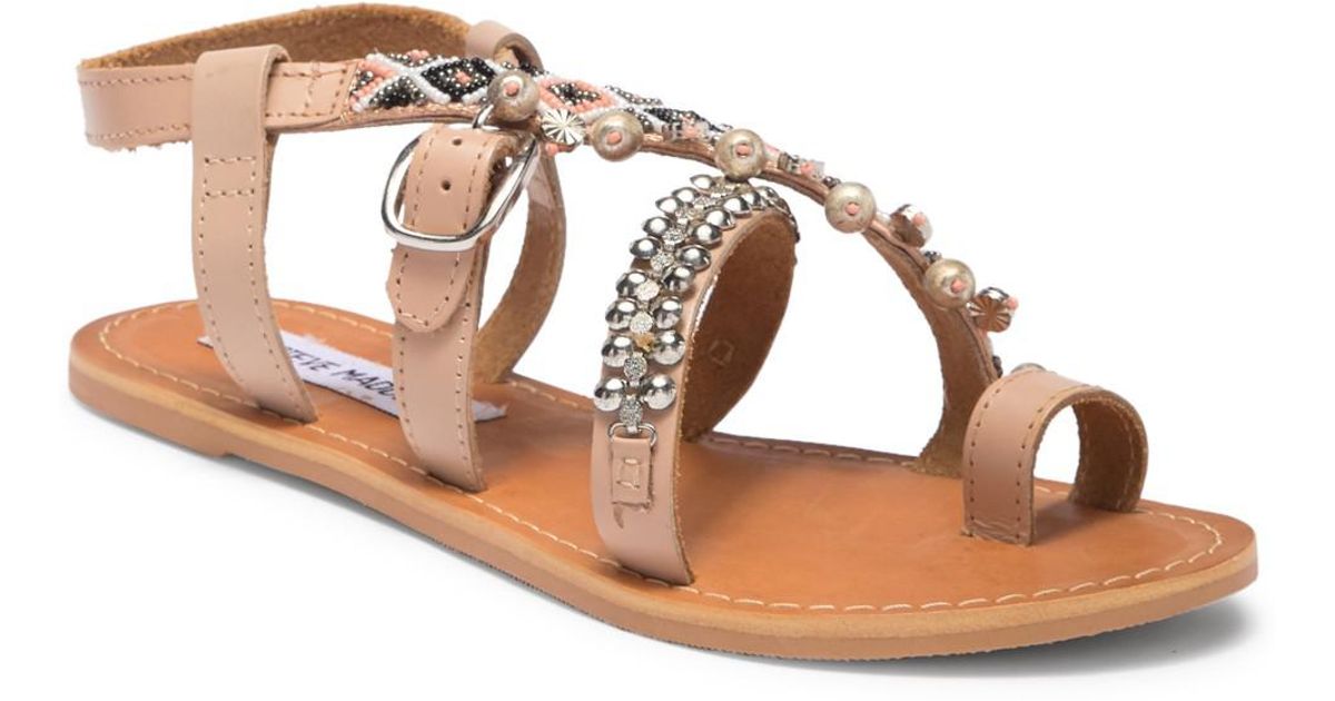steve madden rowen beaded sandal