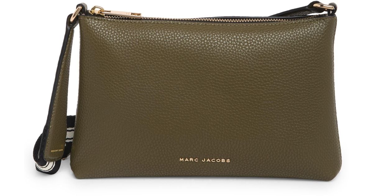 Marc Jacobs The Cosmo Leather Crossbody Bag in Gray Lyst