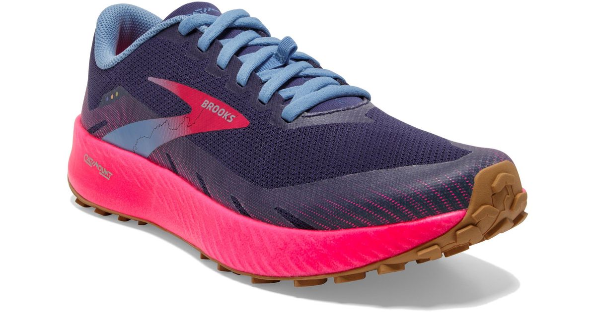 Brooks Catamount Trail Running Shoe in White Lyst