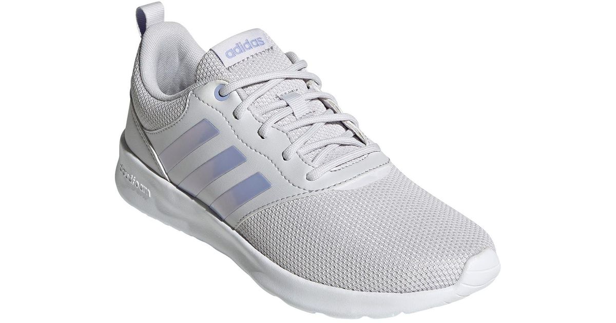 adidas Synthetic Qt Racer 2.0 Running Shoe In Grey Two/grey One/ftwr ...