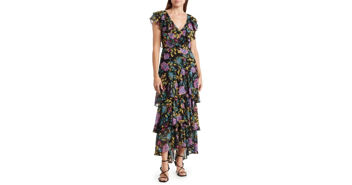 Wayf miranda tiered ruffle dress cheap