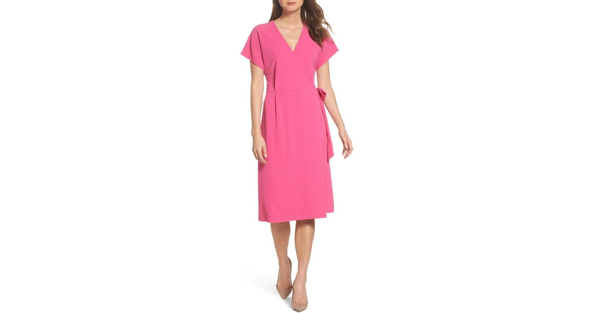 nordstrom petite wrap dress