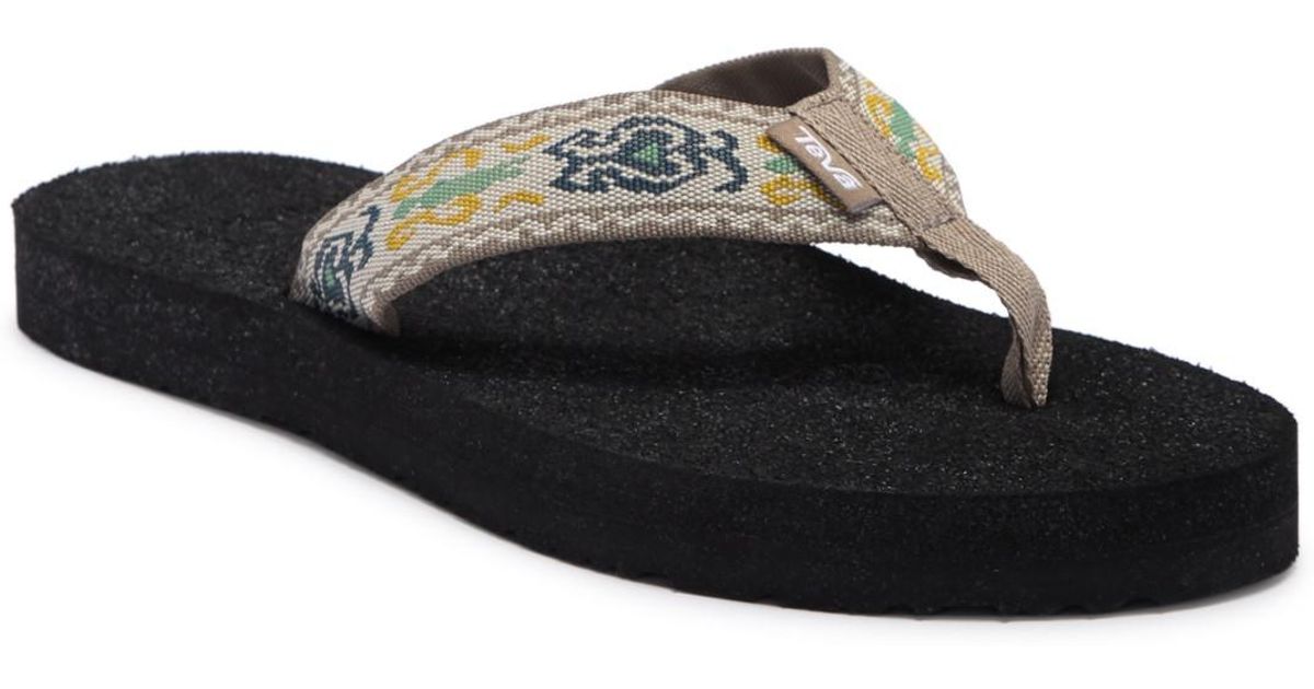 mush flip flops teva