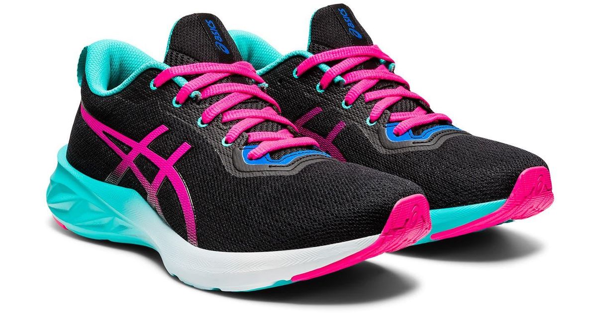 Asics Versablast 2 Running Shoe In Black/pink Glo At Nordstrom Rack Lyst