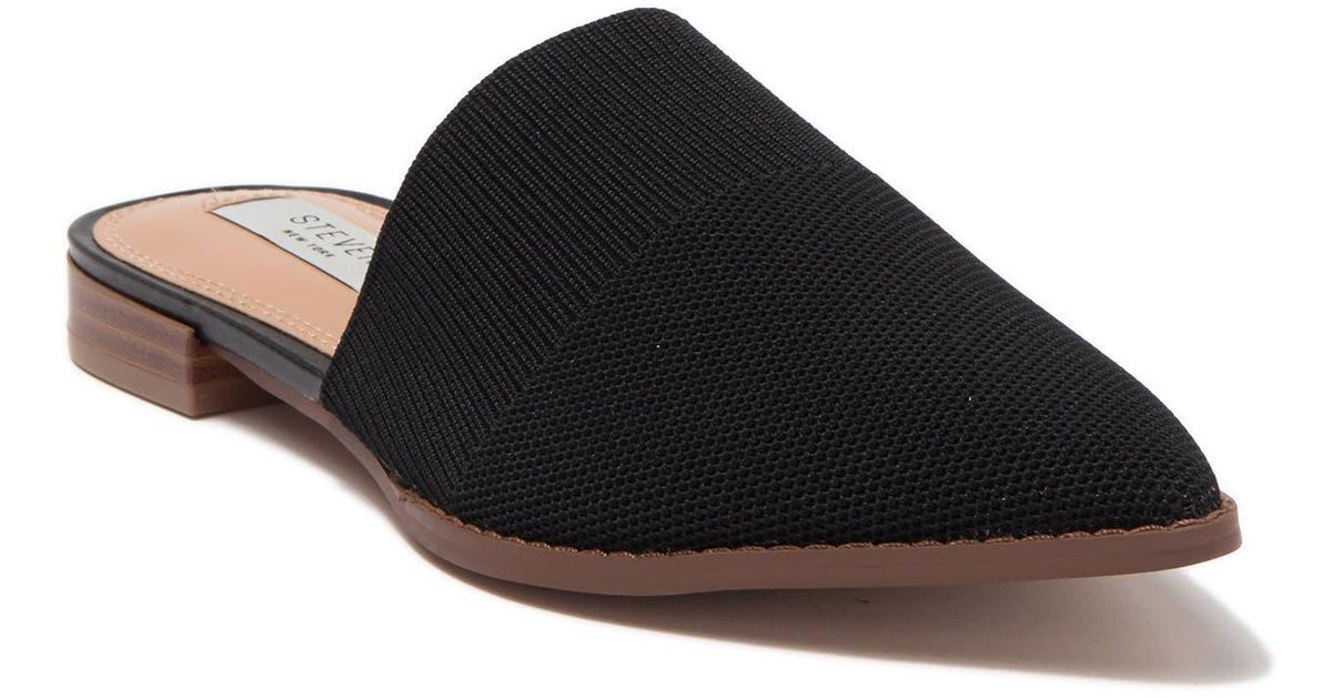 Steven New York Valdez Knit Mule in Black Lyst