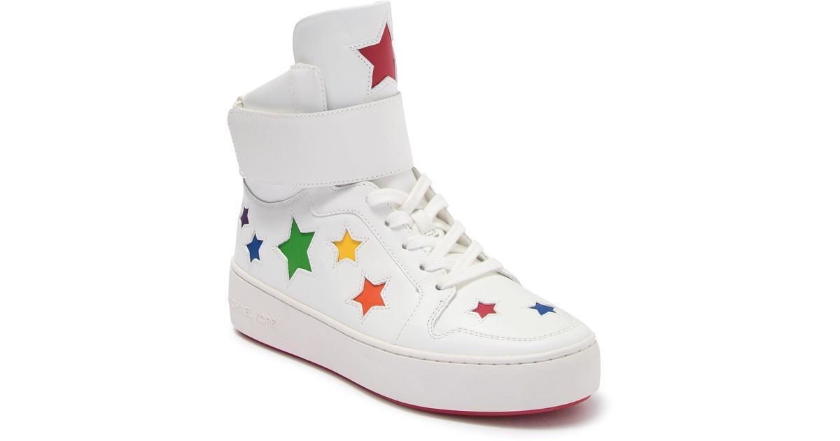 michael kors trent high top sneakers