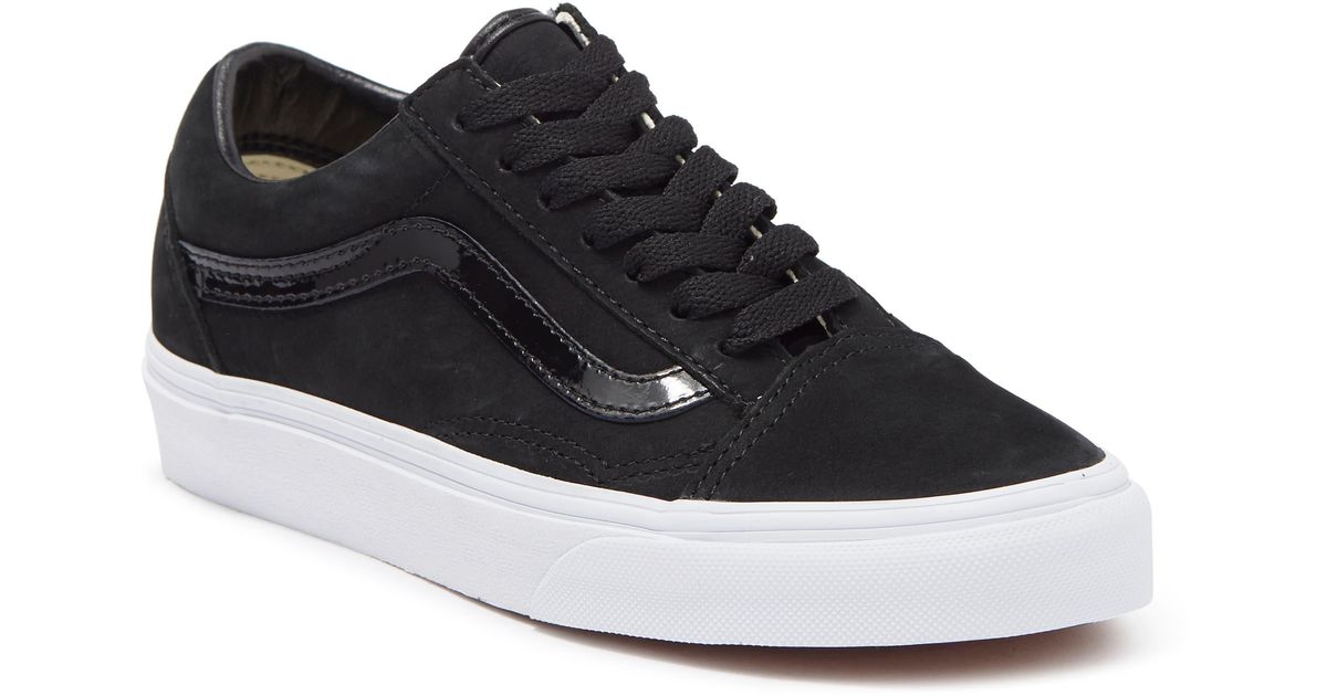 Storen Dag ondergeschikt Vans Old Skool Matte Mid Top Sneaker In Matte Shine Blk/tr Wht At Nordstrom  Rack in Black | Lyst