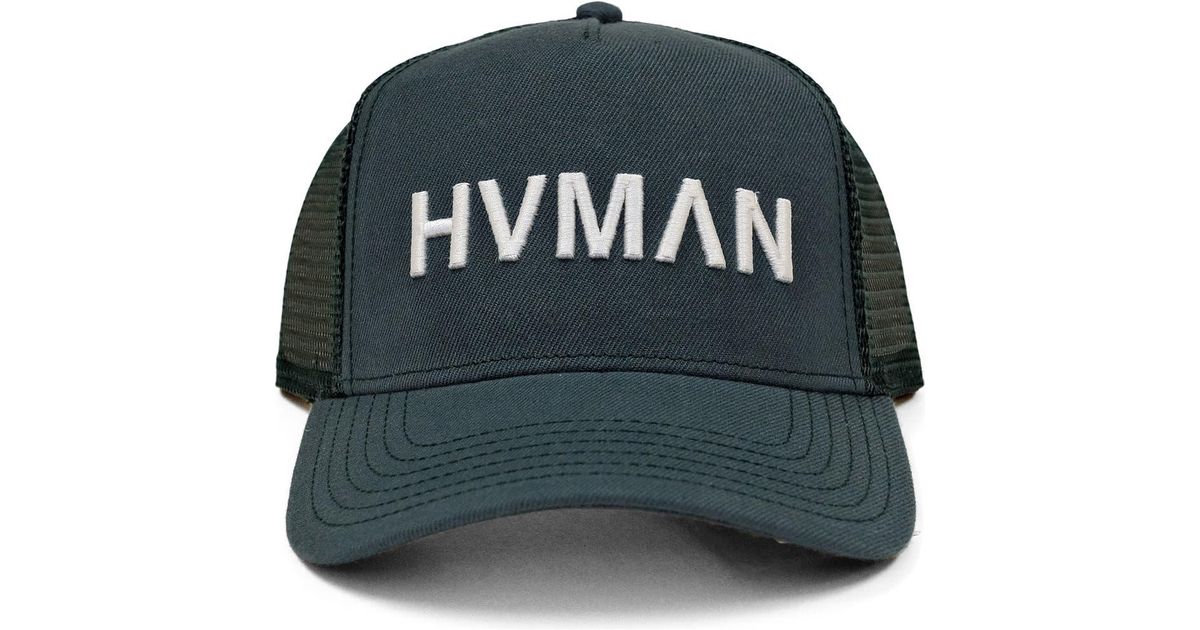 HVMAN Logo Mesh Trucker Hat for Men | Lyst