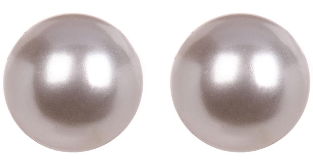 Lyst Nadri 10mm Pearl Stud Earrings