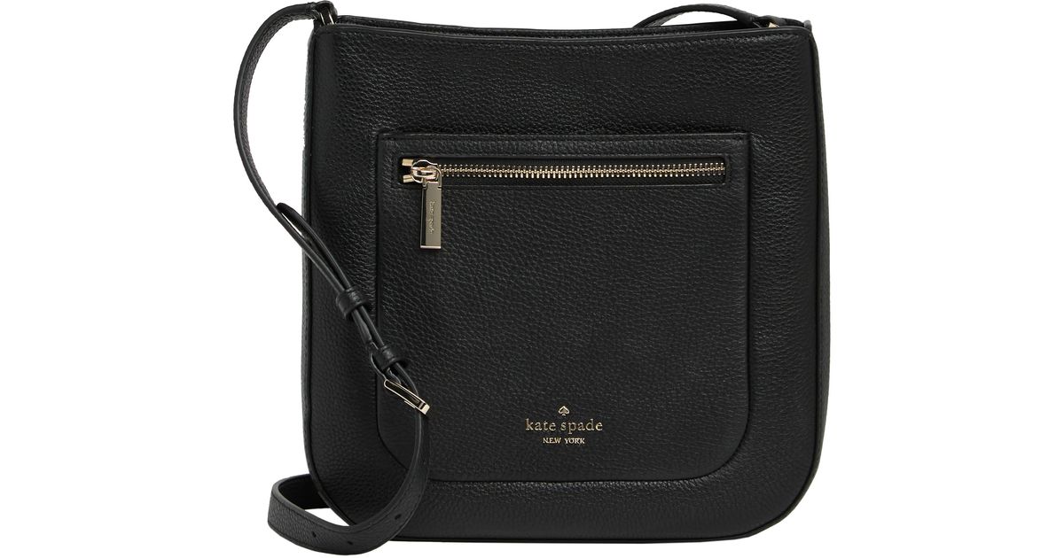 Kate Spade Leila Top Zip Crossbody Bag in Black Lyst