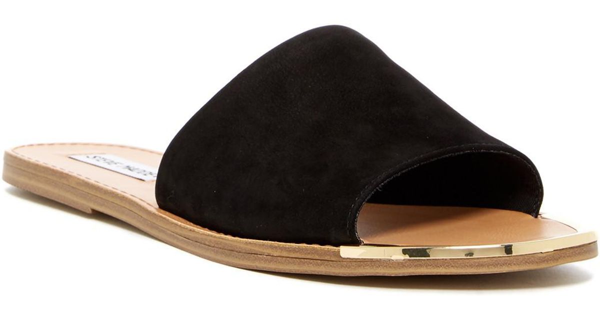 steve madden denim slides