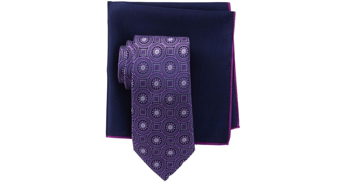 Ted Baker mens tie Purple 3 inches $95 