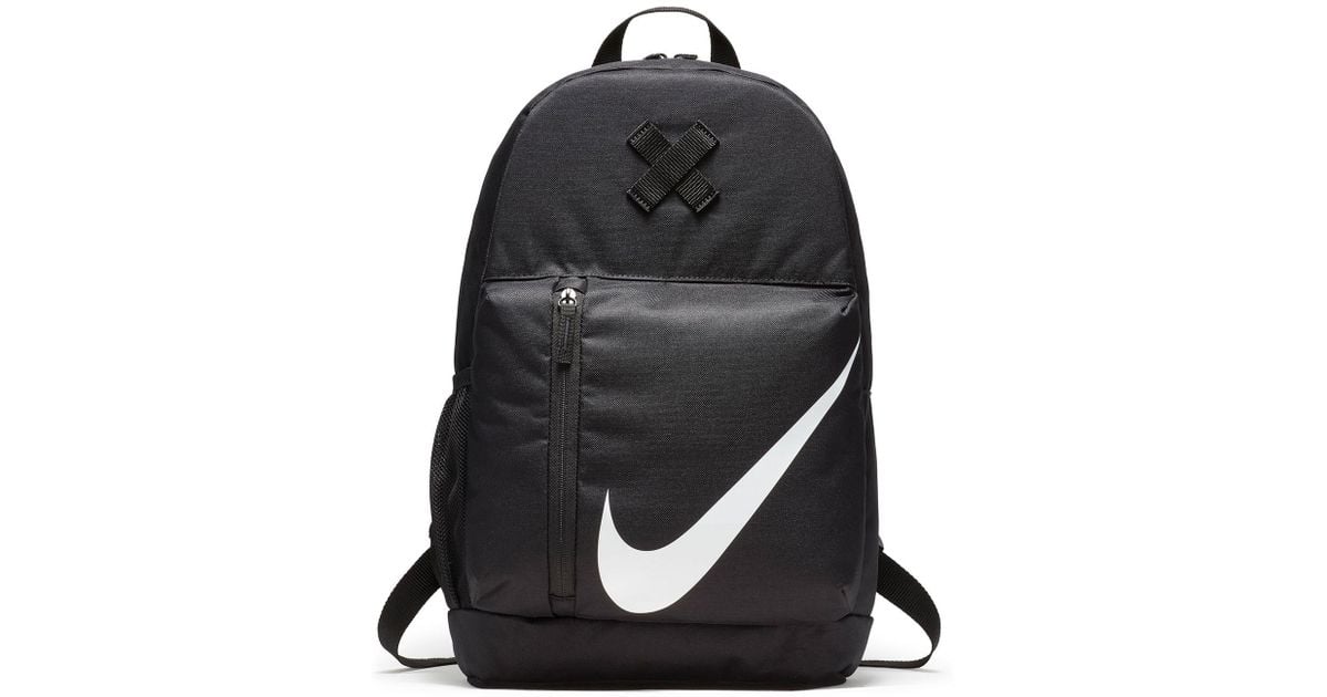 Nike Black Large Swoosh Logo Backpack Lyst