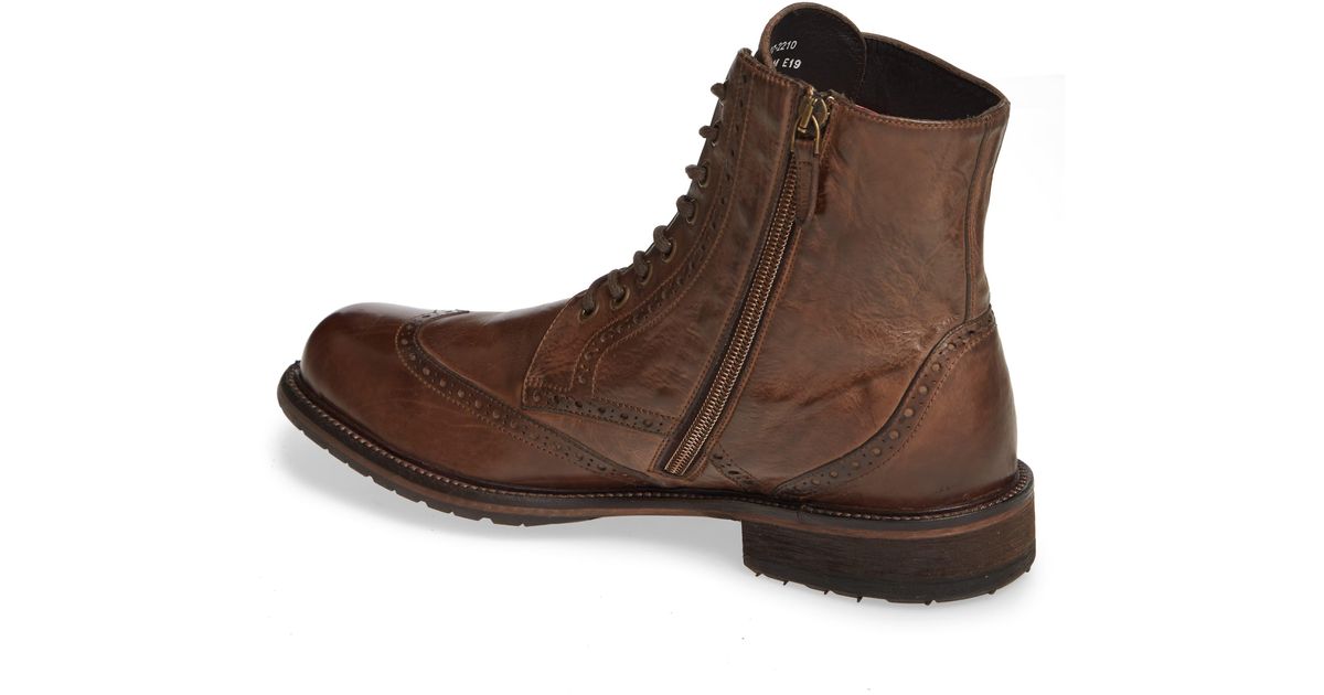 lofting cap toe boot