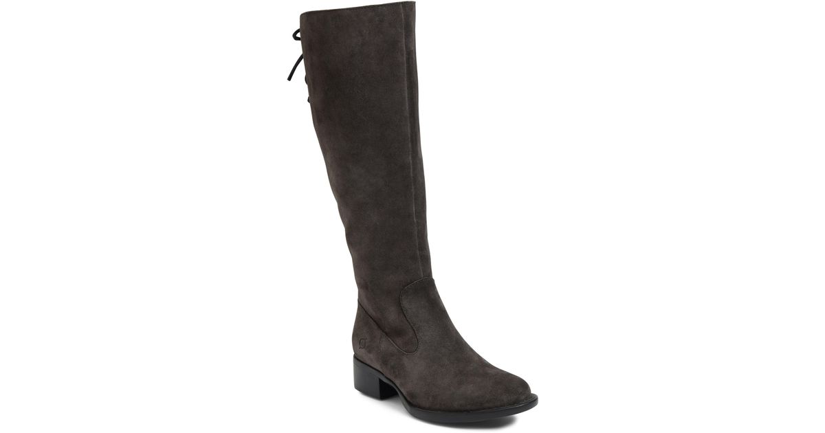 Børn Cotto Tall Boot in Black | Lyst