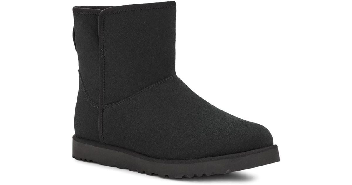 ugg simmens genuine shearling lined waterproof leather boot