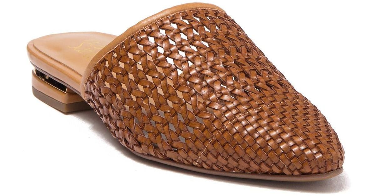 franco sarto woven mules