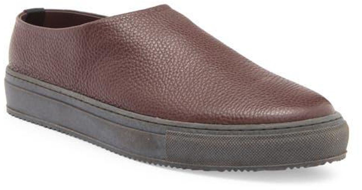 Men’s new GREATS X Steven Alan Mercer slip on navy leather shoes 11 $169 Steven Alan Men main image 3