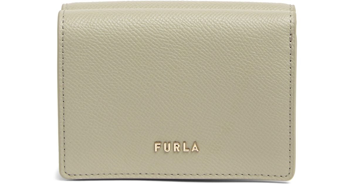 Furla Classic Leather Trifold Wallet In Marmo C At Nordstrom Rack for