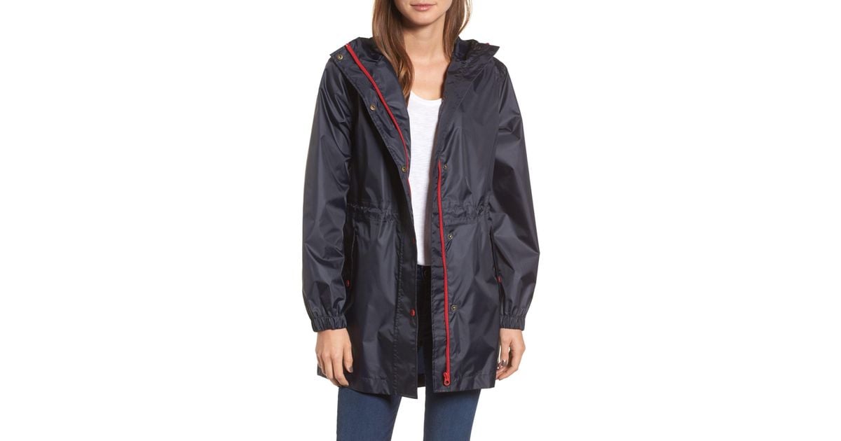 Joules Synthetic Right As Rain Packable Hooded Raincoat Lyst