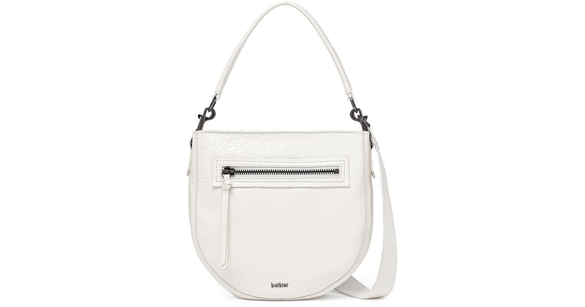 Botkier Beatrice Saddle Bag in White Lyst