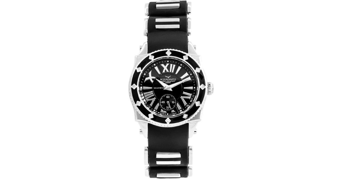 Aquaswiss swissport l24 diamond women's watch best sale