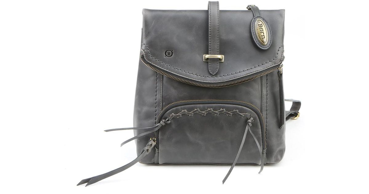 born leather backpack