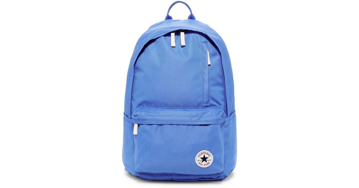 converse backpack blue