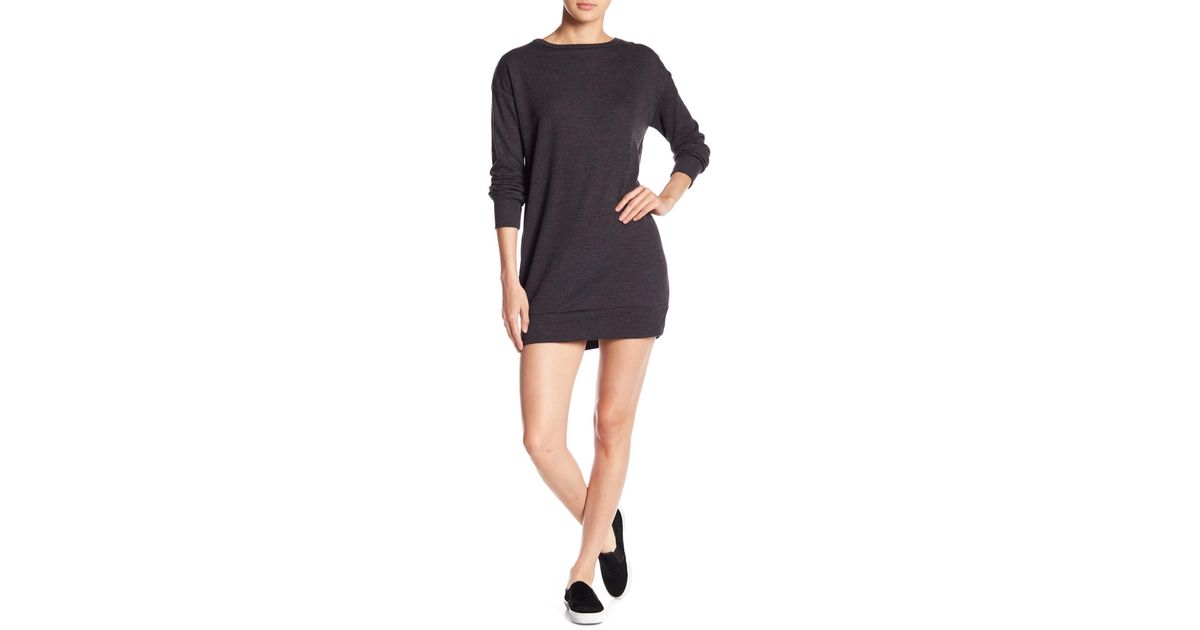 boyfriend sweater dress