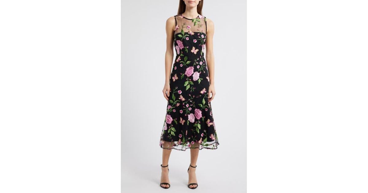 butterfly fit and flare dress Purple and White Butterfly Print Fit and Flare Cotton Dress – Olivia Dress