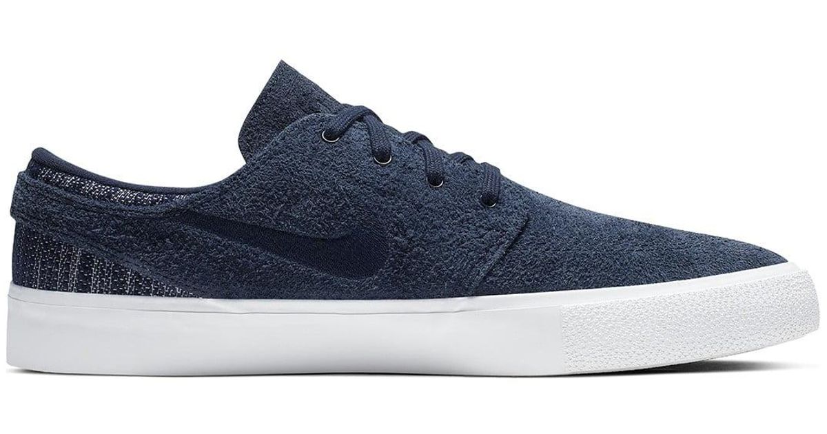 Nike Sb Zoom Stefan Janoski Rm Premium Skate Shoe In Blue For Men Lyst