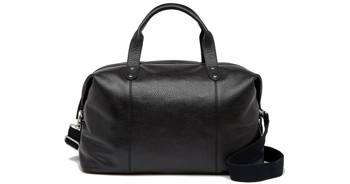 cole haan saunders leather duffel bag