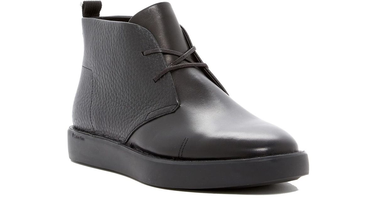 calvin klein chukka