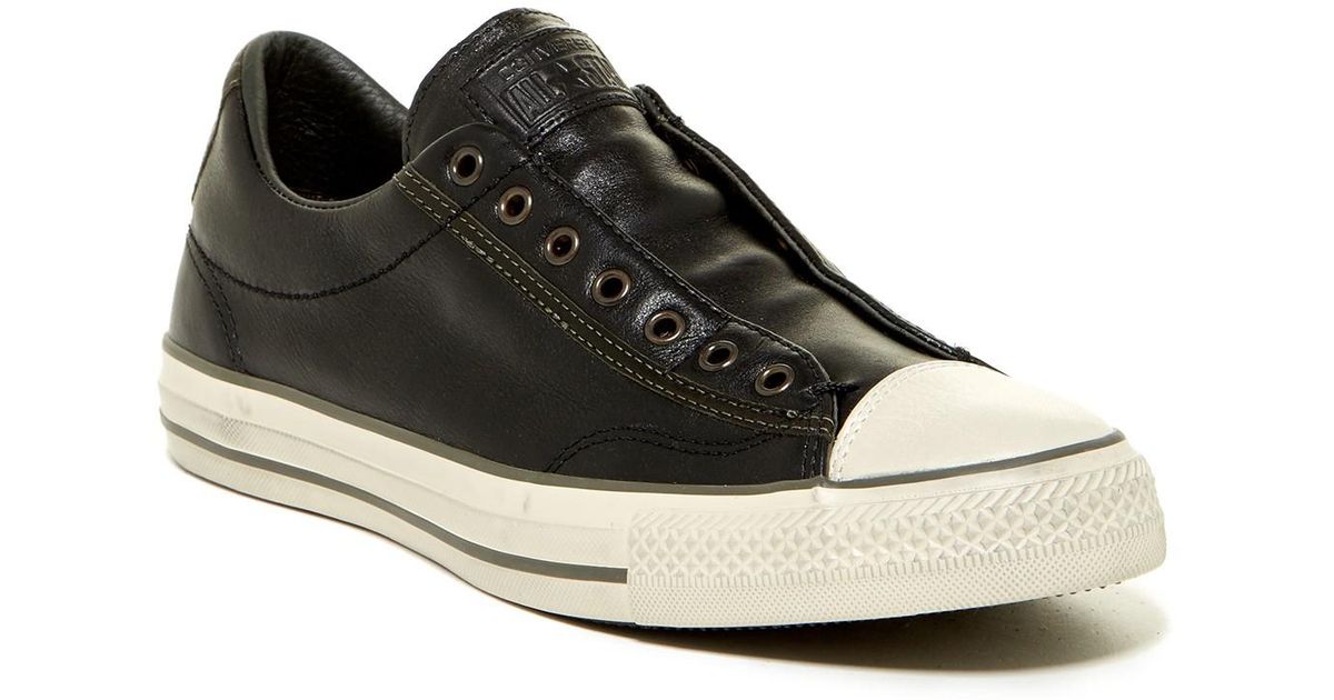 Converse Leather Vintage Oxford Sneaker (unisex) in Black for Men - Lyst