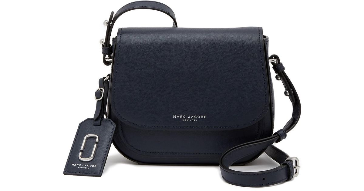 marc jacobs rider leather crossbody bag