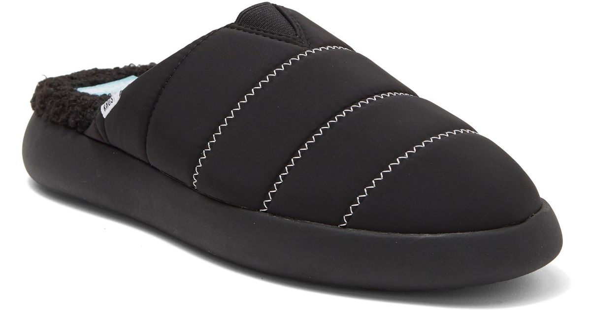 TOMS X Krost Alpargata Mule in Black Lyst