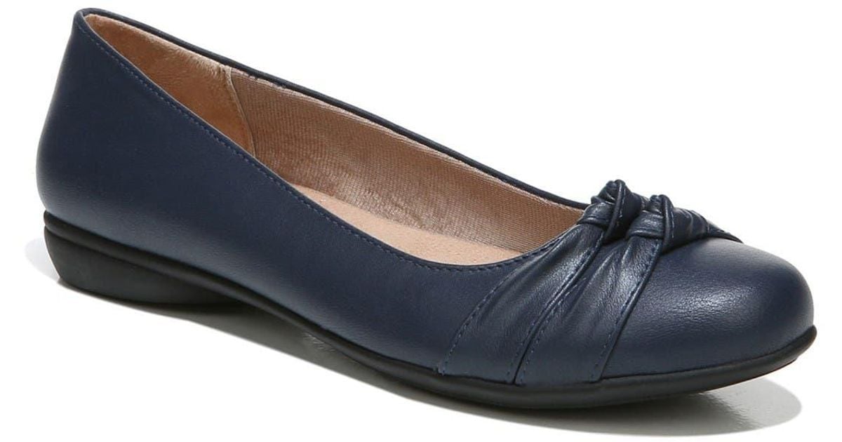 LifeStride Anika Flat in Navy (Blue) - Lyst