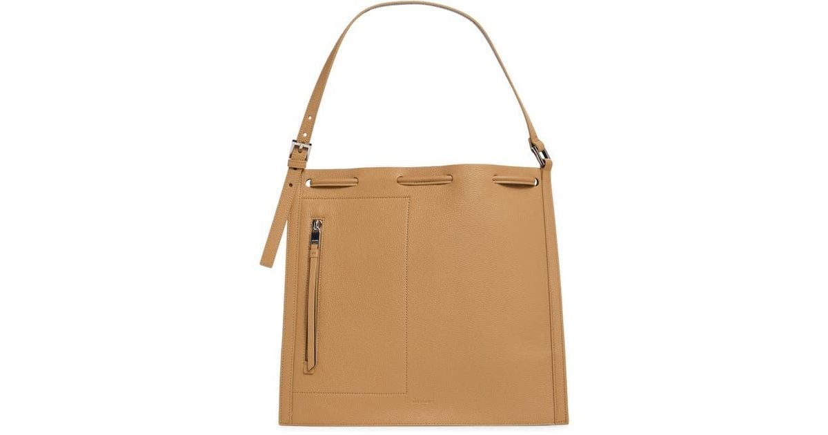 Leather Bag All Saints Alpha Leather Backpack AllSaints Alpha