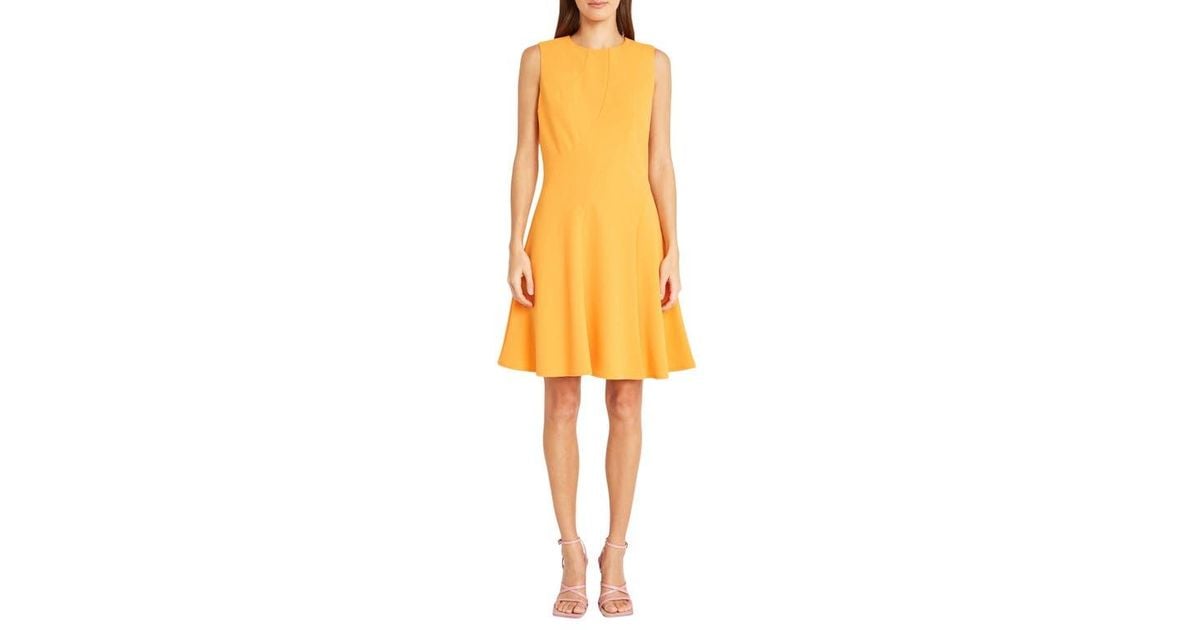 Donna morgan yellow dress hot sale