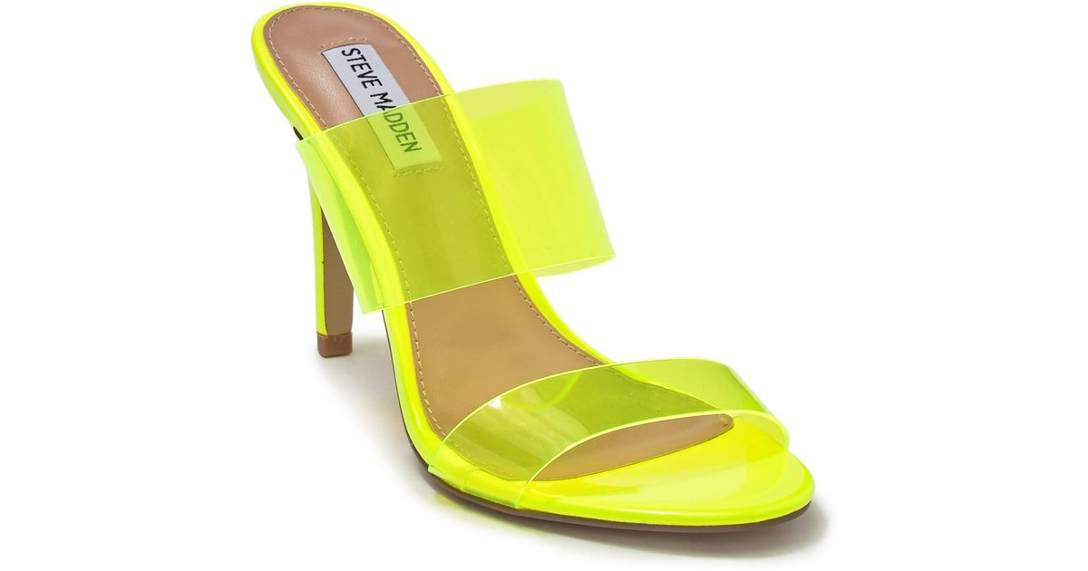 lime green heels steve madden
