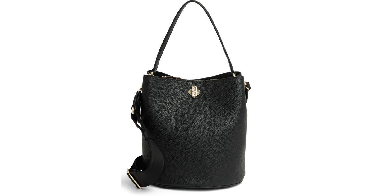 Furla Danae Bucket Shoulder Bag in Black | Lyst Furla Danae Bucket Shoulder Bag in Black | Lyst