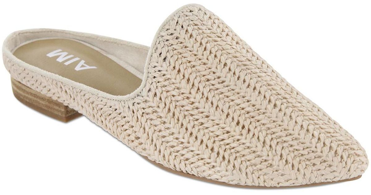 mia woven mules