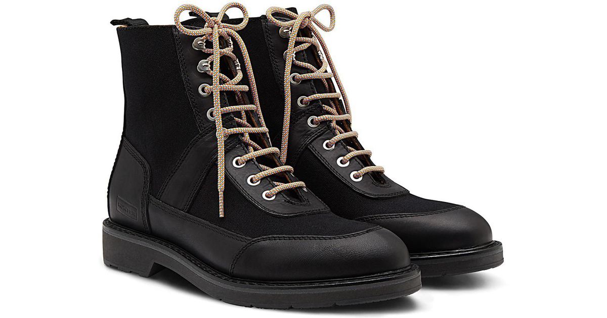 hunter original leather commando boot