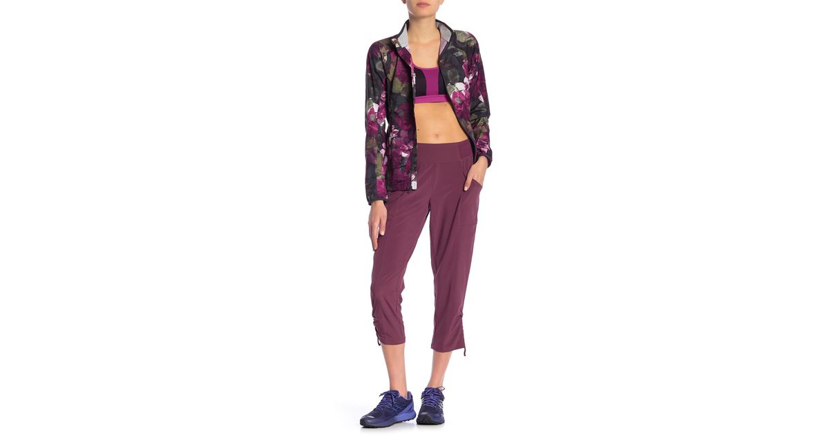 north face on the go crop
